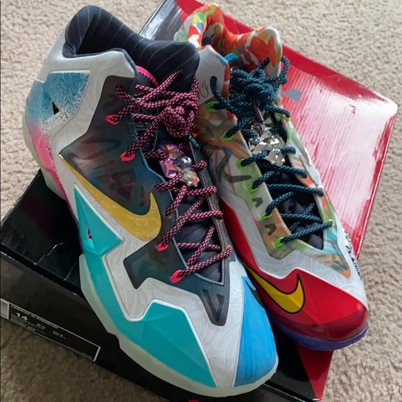 Nike “What The Lebron” XI Premium multicolor SZ 14 main image 6